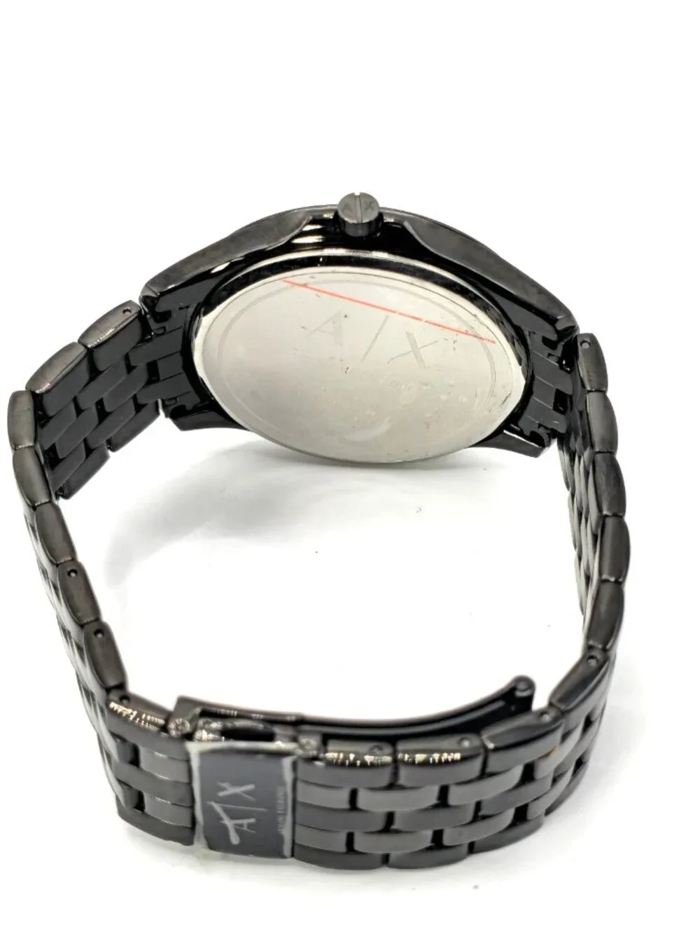 Armani Exchange Hampton AX2144 Men's Black Steel Watch 45mm